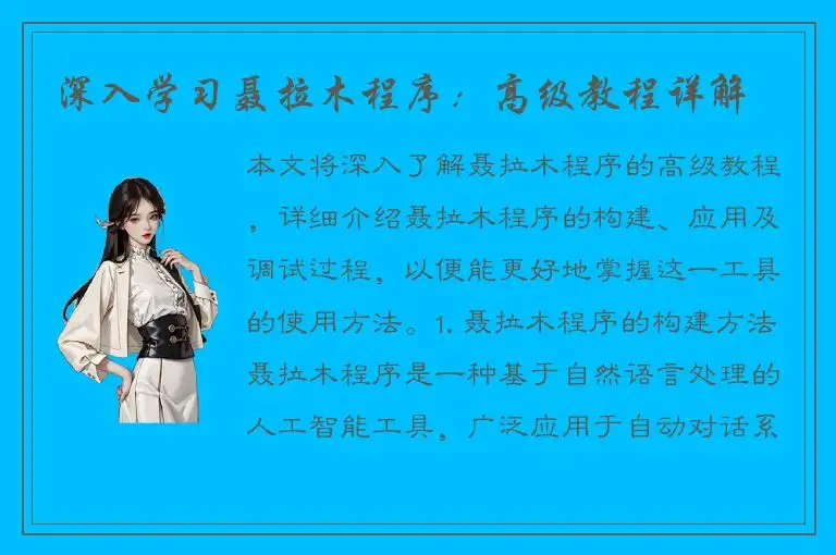 深入学习聂拉木程序：高级教程详解