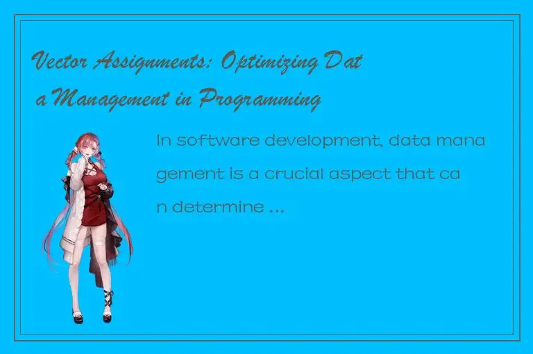 Vector Assignments: Optimizing Data Management in Programming
