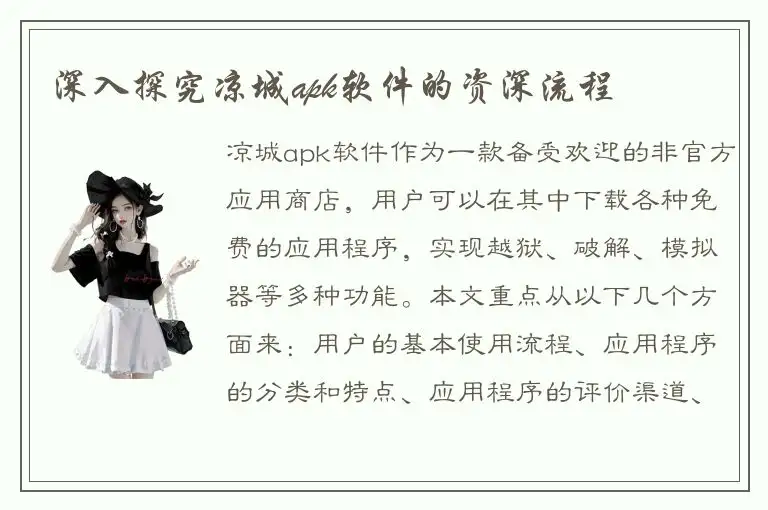 深入探究凉城apk软件的资深流程