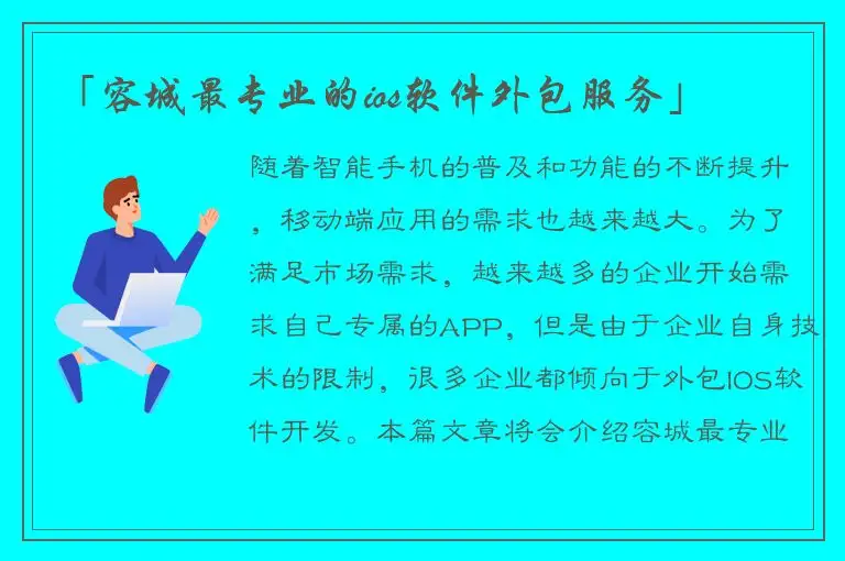 「容城最专业的ios软件外包服务」