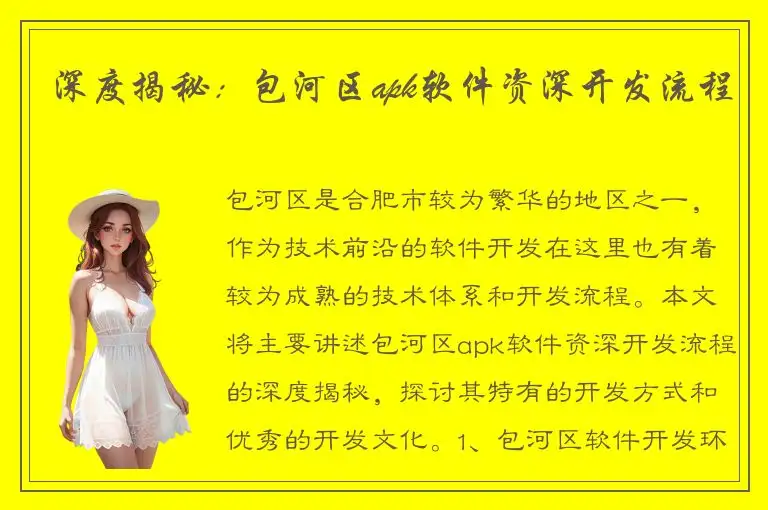 深度揭秘：包河区apk软件资深开发流程